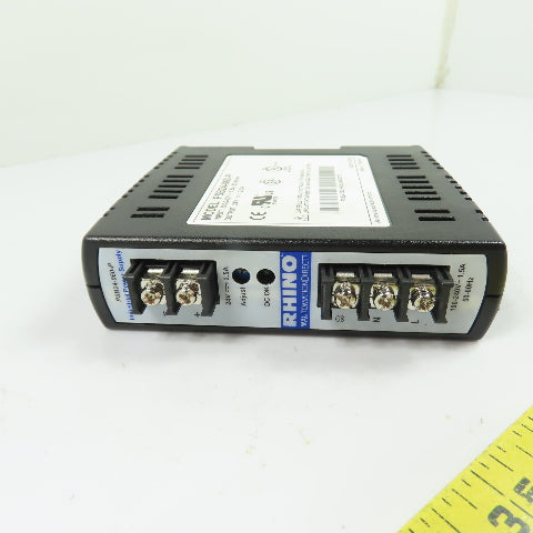 RHINO PSB24-060-P 24VDC 2.5A Power Supply 100-240VAC Input