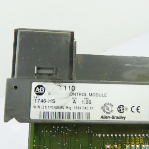 Allen-Bradley 1746-HS IMC 110 Motion Control Module Ser A FRN 1.06