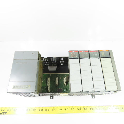 Allen-Bradley 1746-A7 SLC 500 Ser B 7-Slot Chassis Rack W/ 1746-P2 Power Supply