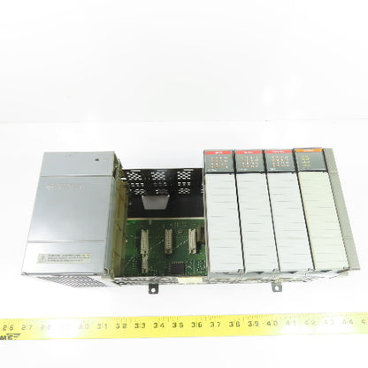 Allen-Bradley 1746-A7 SLC 500 Ser B 7-Slot Chassis Rack W/ 1746-P2 Power Supply