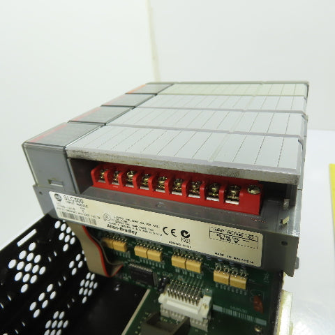 Allen-Bradley 1746-A7 SLC 500 Ser B 7-Slot Chassis Rack W/ 1746-P2 Power Supply