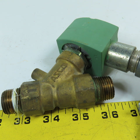 ASCO 238210-032D 8030G16 1/2" NPT Normally Closed Solenoid Shutoff Valve 120V