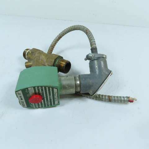 ASCO 238210-032D 8030G16 1/2" NPT Normally Closed Solenoid Shutoff Valve 120V
