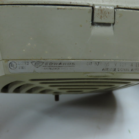 Edwards 874-N5 52-R Rotating Red Beacon & Audible Horn Combination Signal 120V