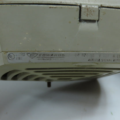Edwards 874-N5 52-R Rotating Red Beacon & Audible Horn Combination Signal 120V