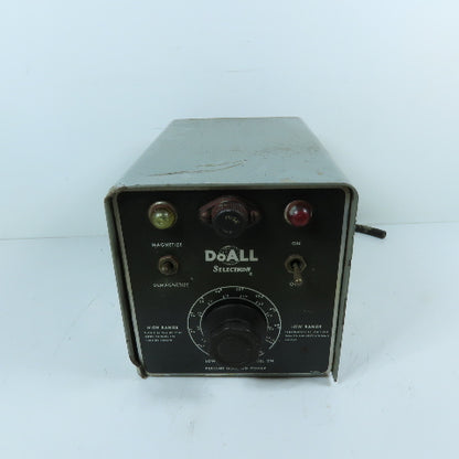 DoALL 100 Selectron Magnetic Chuck Control Rectifier 220V AC/DC