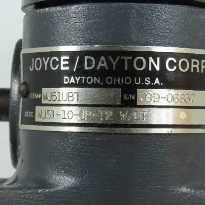 Joyce Dayton WJ51-10-UP-T2 W/BT 1-Ton Upright Machine Screw Jack 10" Travel