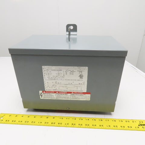 Square D 3T2F 3KVA Dry Type Transformer 480V Pri 208Y/120V Sec 3-Phase Tested