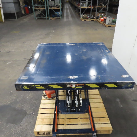 1.5 Ton* 3000lb 48" x 48" Electric Scissor Lift Table 115V 1Ph 45.5" Max