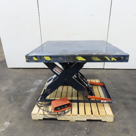 1.5 Ton* 3000lb 48" x 48" Electric Scissor Lift Table 115V 1Ph 45.5" Max