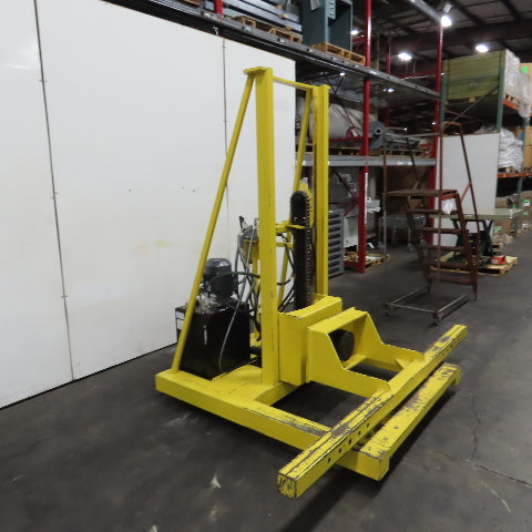 Hydraulic Portable Frame Flipper Rotator Column Lift 5Hp 3PH 230/460V