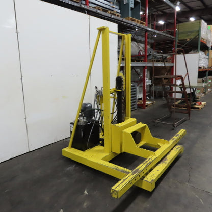 Hydraulic Portable Frame Flipper Rotator Column Lift 5Hp 3PH 230/460V