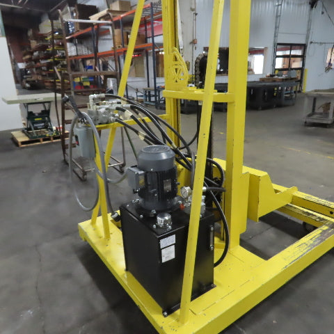 Hydraulic Portable Frame Flipper Rotator Column Lift 5Hp 3PH 230/460V