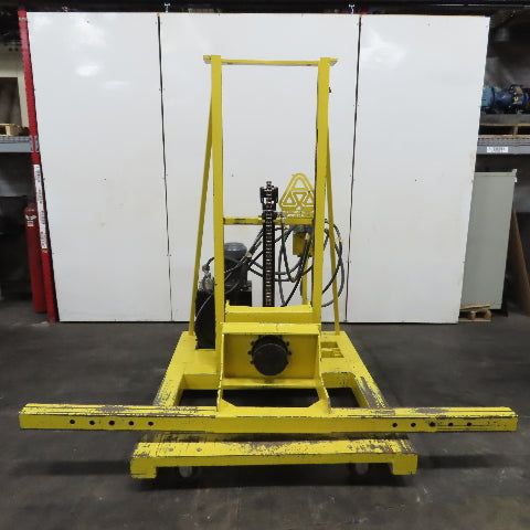 Hydraulic Portable Frame Flipper Rotator Column Lift 5Hp 3PH 230/460V