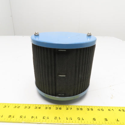 4" Flange Cylindrical Pleated Industrial Air Filter Element