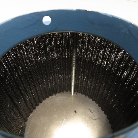 4" Flange Cylindrical Pleated Industrial Air Filter Element