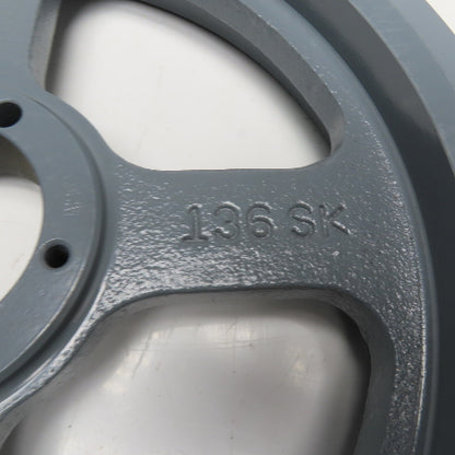 MasterDrive 3B136SK 3-Groove B Section Heavy Cast Iron Sheave Pulley SK Bush