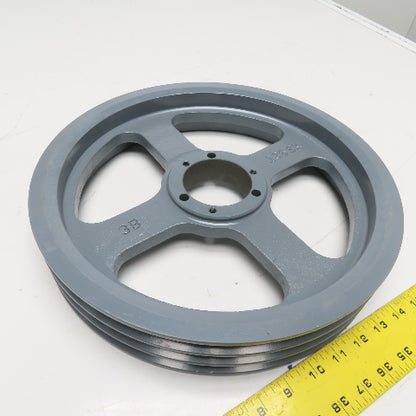 MasterDrive 3B136SK 3-Groove B Section Heavy Cast Iron Sheave Pulley SK Bush