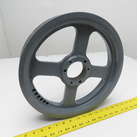 MasterDrive 3B136SK 3-Groove B Section Heavy Cast Iron Sheave Pulley SK Bush