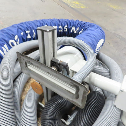 Schmalz Jumbo Ergo 65kg Vacuum Tube Lifter System 3Ph W/ Gorbel Jib Crane