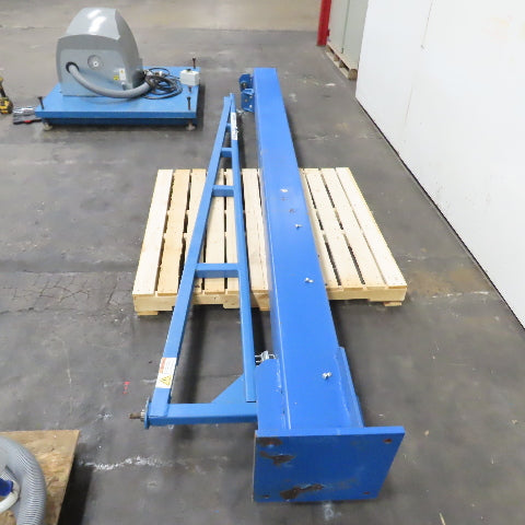 Schmalz Jumbo Ergo 65kg Vacuum Tube Lifter System 3Ph W/ Gorbel Jib Crane