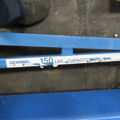 Schmalz Jumbo Ergo 65kg Vacuum Tube Lifter System 3Ph W/ Gorbel Jib Crane