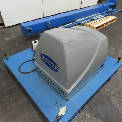 Schmalz Jumbo Ergo 65kg Vacuum Tube Lifter System 3Ph W/ Gorbel Jib Crane