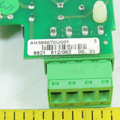 Eurotherm AH385870U001 590 Series DC Drive Tachometer Circuit Board