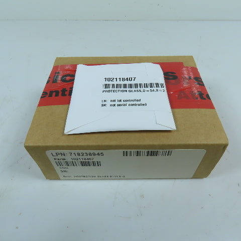 Coherent 102118407 Laser Protection Glass 54mm x 2mm