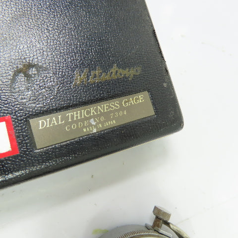 Mitutoyo 2416 7304 Dial Thickness Gage .001-1.000" Flat Anvil