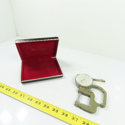 Mitutoyo 2416 7304 Dial Thickness Gage .001-1.000" Flat Anvil