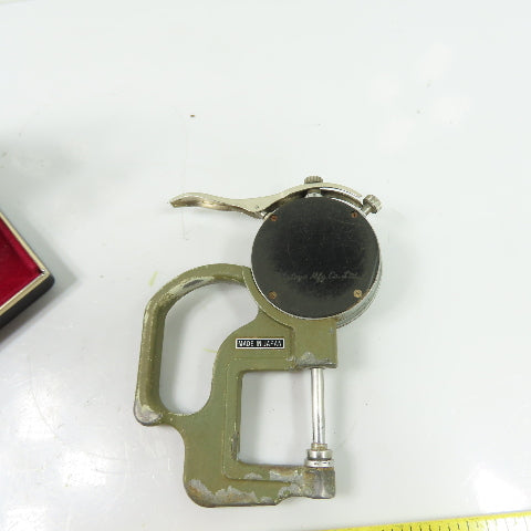 Mitutoyo 2416 7304 Dial Thickness Gage .001-1.000" Flat Anvil