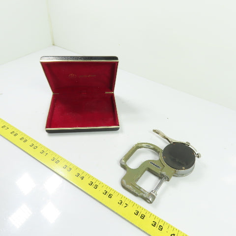 Mitutoyo 2416 7304 Dial Thickness Gage .001-1.000" Flat Anvil