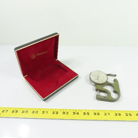 Mitutoyo 2412 7300 Dial Thickness Gage .001"-.400" Range