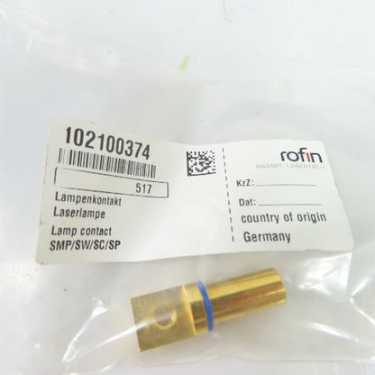 Rofin 102100374 Laser Lamp Contact SMP/SW/SC/SP Blue