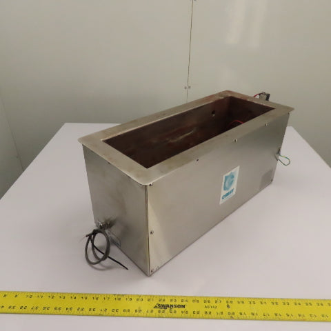 Crest Ultrasonics 4NT-721-3 Ultrasonic Cleaning Tank 21"x 7"x 7" Inside