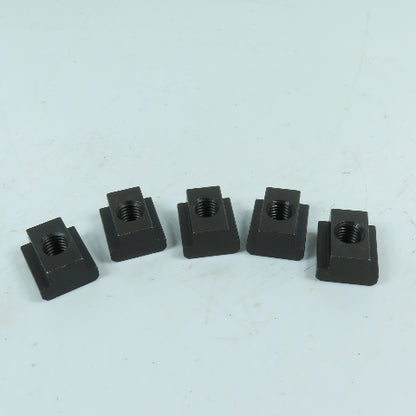 16mm Slot Size T-Slot Nut M12x1.75 Thread 25mm Wide 16mm Tall Lot Of 5