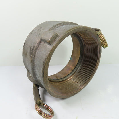 Andrews 500-D 5" Female Cam & Groove Coupler x Female NPT Fitting