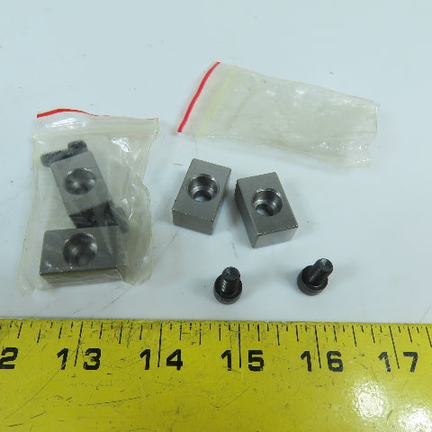 16mm Slot Width T-Slot Vise Fixture Key 2 Sets Of 2