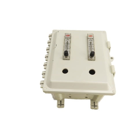 Attabox AH1084 10" x 8" x 4" NEMA 4X Enclosure w/Dual GPH Water Flowmeters