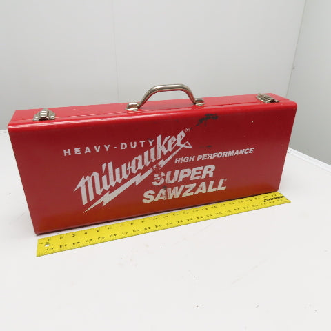 Milwaukee 6527 Super Sawzall Reciprocating Saw 9.5A 120V With Metal Case