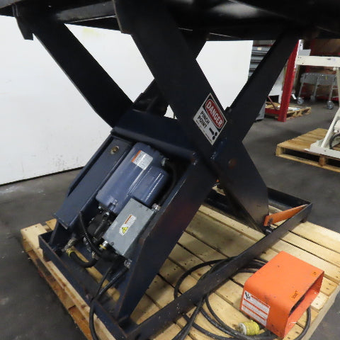1.5 Ton* 3000lb 48" x 48" Electric Scissor Lift Table 115V 1Ph 44.5" Max