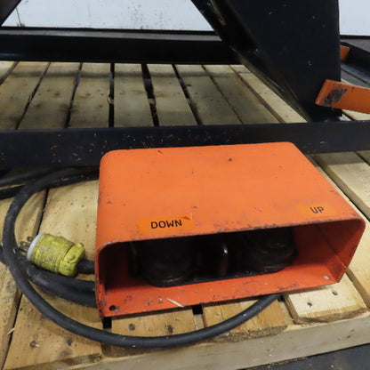 1.5 Ton* 3000lb 48" x 48" Electric Scissor Lift Table 115V 1Ph 44.5" Max