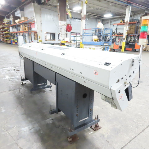 Gimco Boss 542 CNC Automatic Bar Feeder 220V 3Ph 5-42mm OD 4400mm Max Bar Length