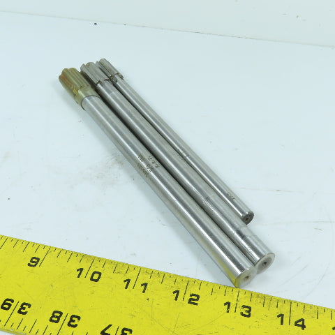 R.R.T. 246520 Set of (3) Straight Shank Chucking Reamers 5/8" 11/16" 9/16"