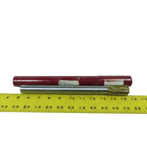 Lexington 346532 1" Carbide Tipped Expansion Chucking Reamer Straight Shank