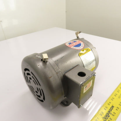Baldor M3554T 1-1/2HP Electric Motor 208-230/460V 3Ph 145T Frame 1725RPM