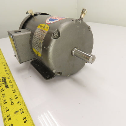 Baldor M3554T 1-1/2HP Electric Motor 208-230/460V 3Ph 145T Frame 1725RPM