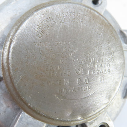 Dayton 3M630 6W AC Unit Bearing Fan Motor 115V 1Ph 1550RPM