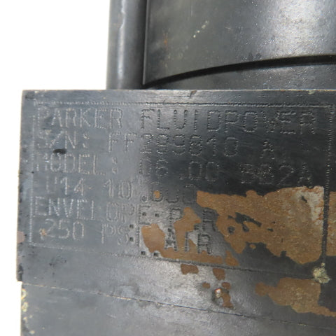 Parker 06.00 BB2AU14 10.000 6" Bore Double Acting Pneumatic Cylinder 10" Stroke